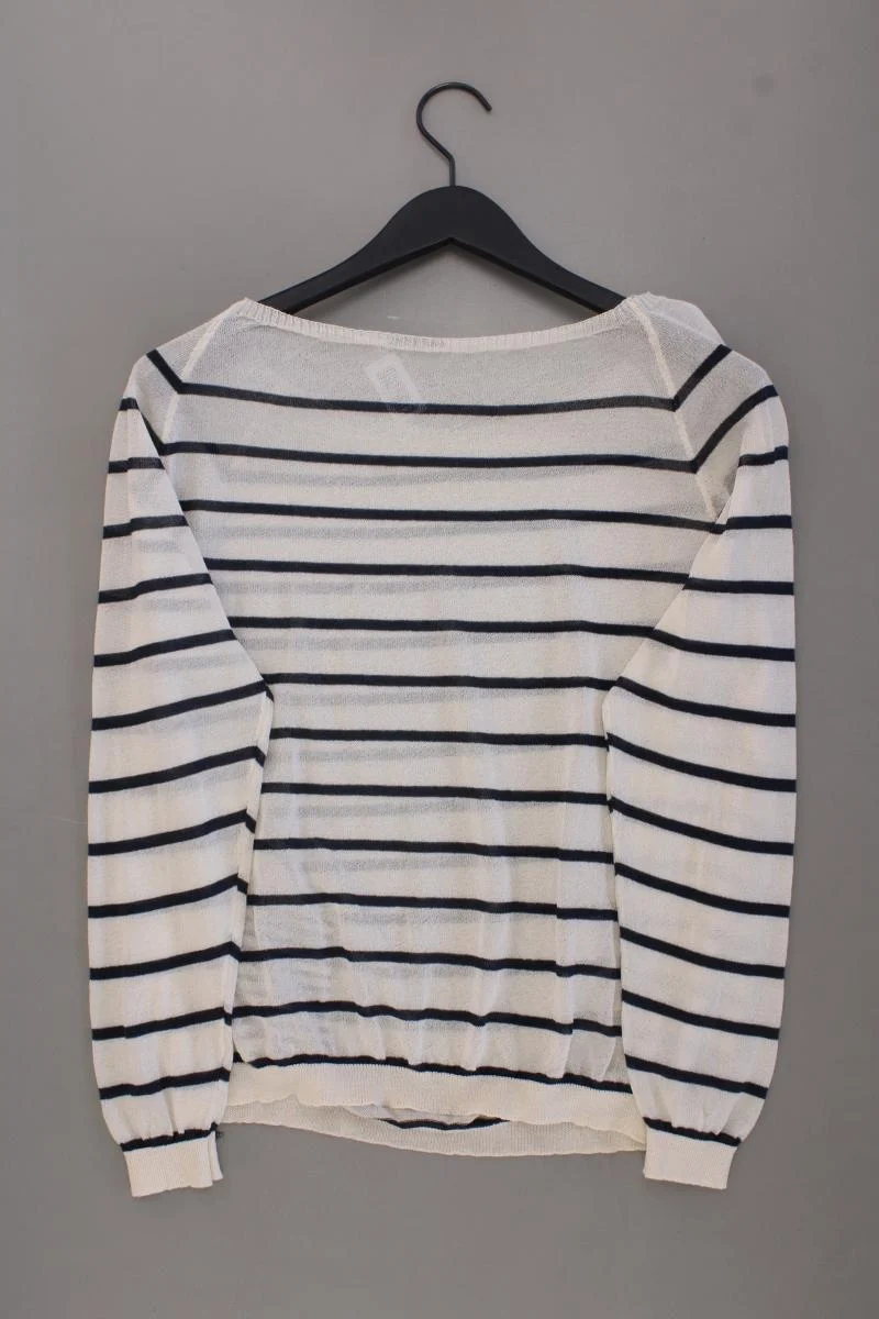 Rich&Royal Ringelshirt Gr. XL gestreift Langarm creme aus Viskose