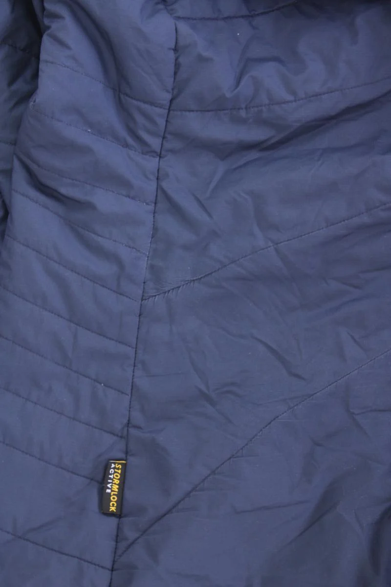 Jack Wolfskin Kapuzenmantel Gr. L blau aus Polyester