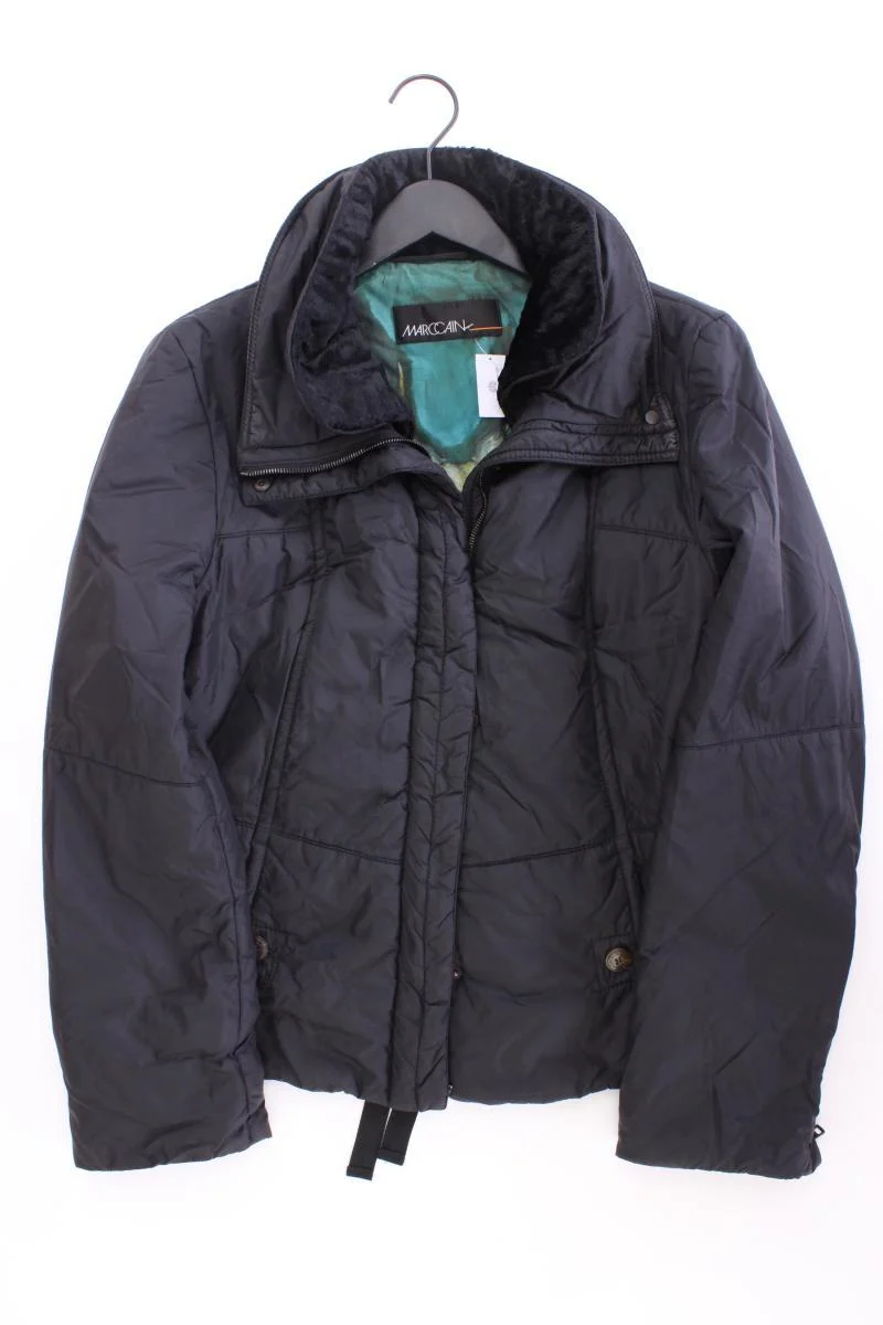 Marc Cain Classic Jacke Gr. 40 schwarz aus Polyamid