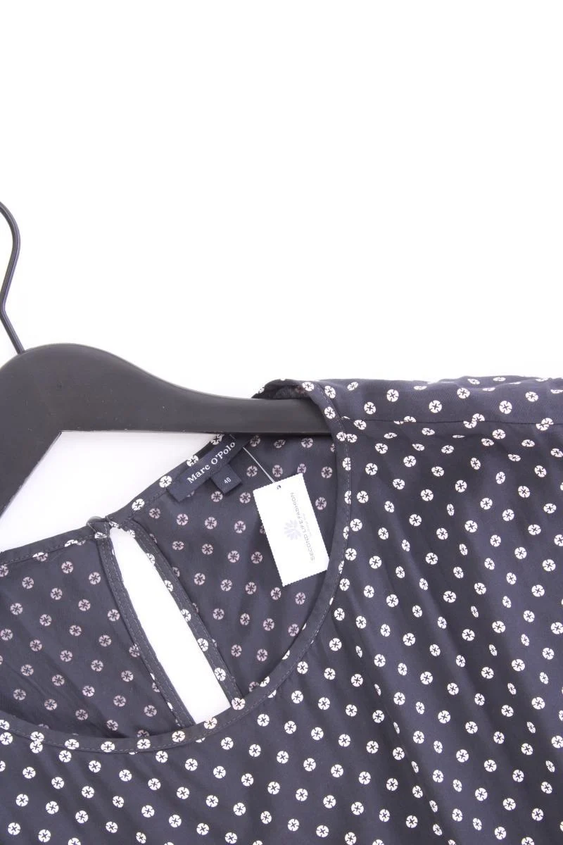 Marc O'Polo Kurzarmkleid Gr. 40 grau aus Modal