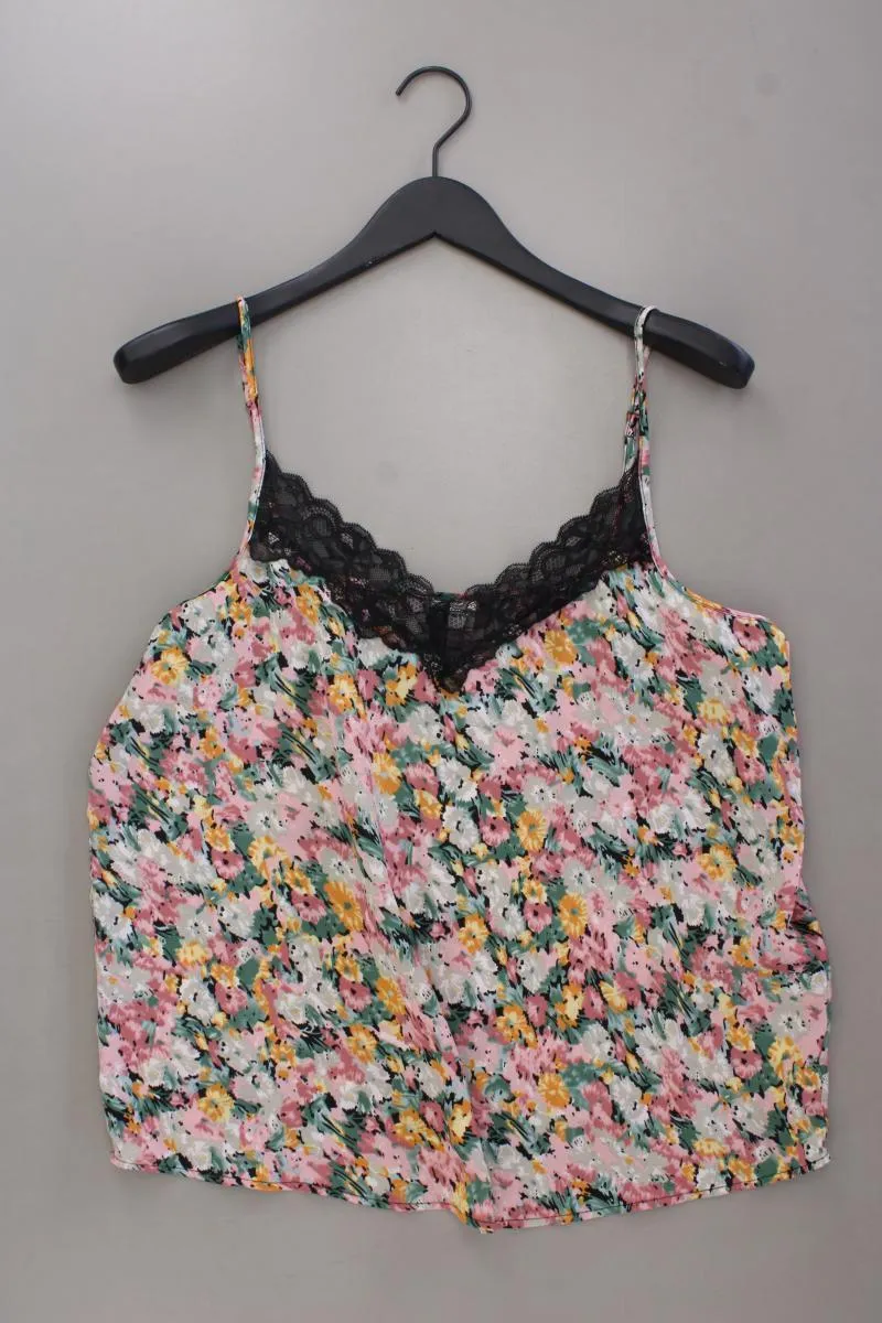 Jacqueline de Yong Spaghetti-Top Gr. 44 mit Blumenmuster mehrfarbig