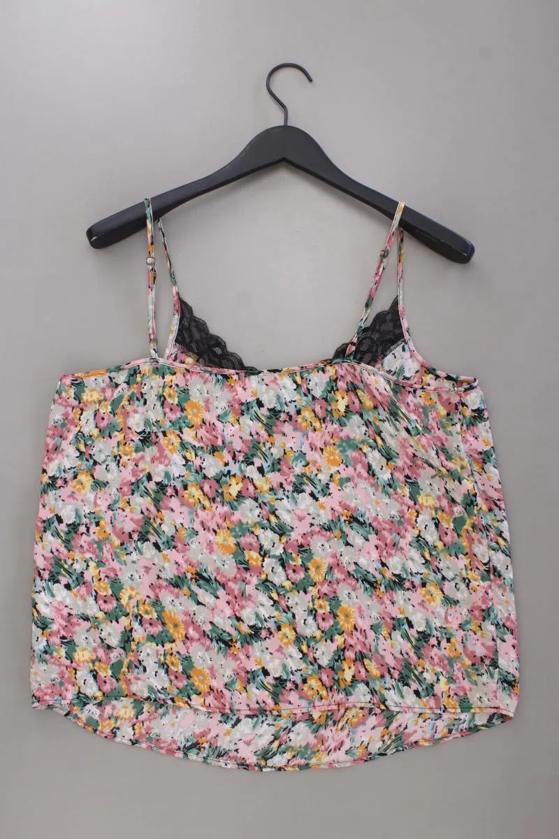 Jacqueline de Yong Spaghetti-Top Gr. 44 mit Blumenmuster mehrfarbig