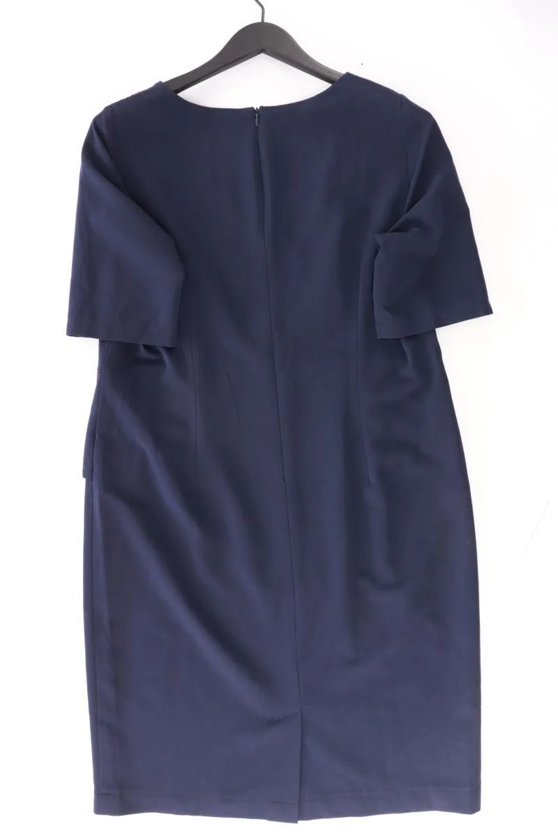 Etuikleid Gr. 46 Kurzarm blau