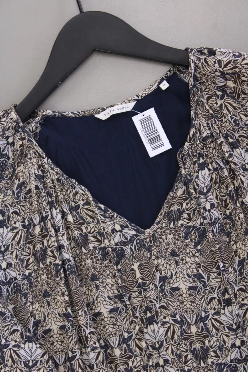 YAYA Midikleid Gr. 38 3/4 Ärmel mehrfarbig aus Viskose