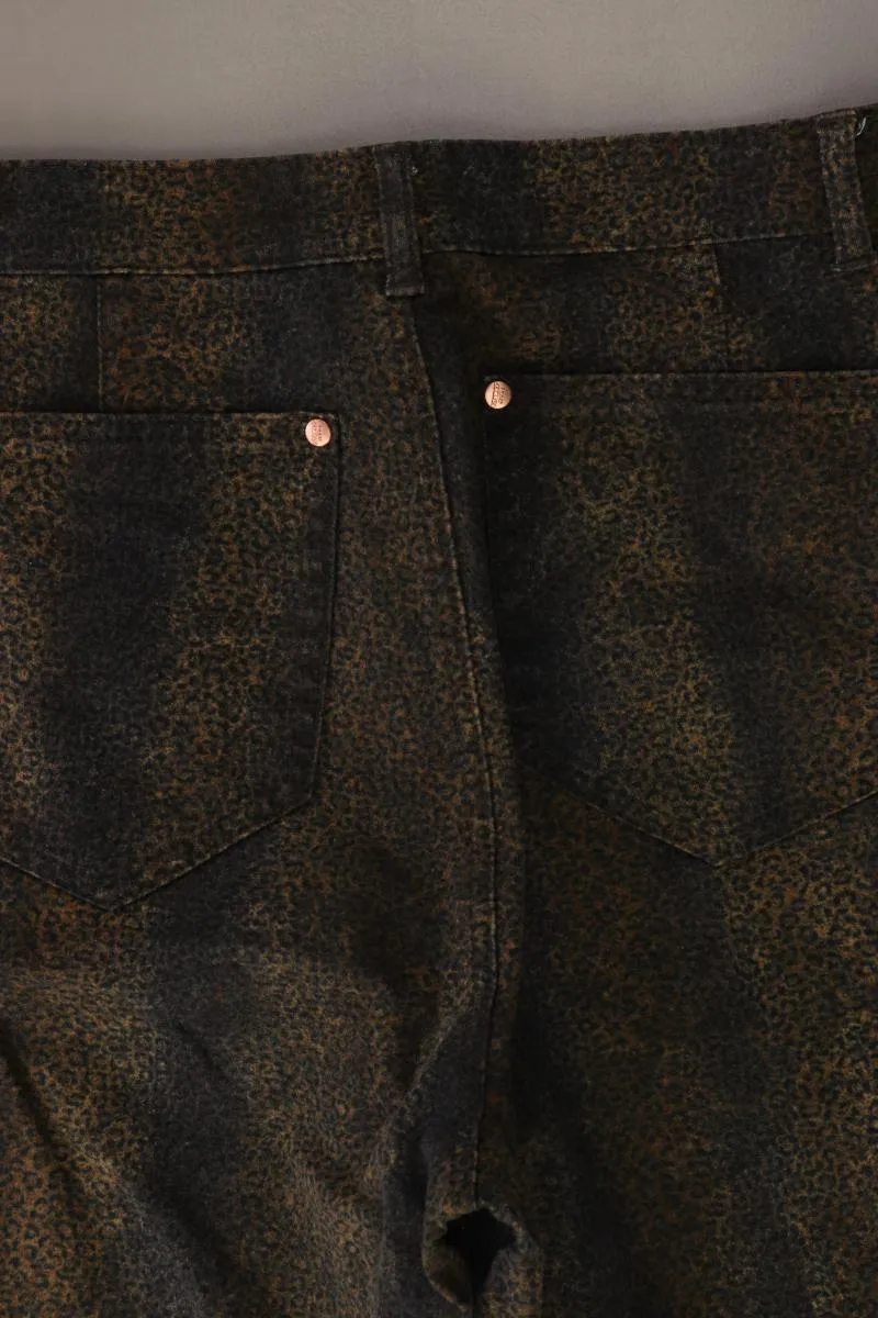 Rosner Hose Gr. 42 mit Tierdruck Vintage mehrfarbig aus Baumwolle
