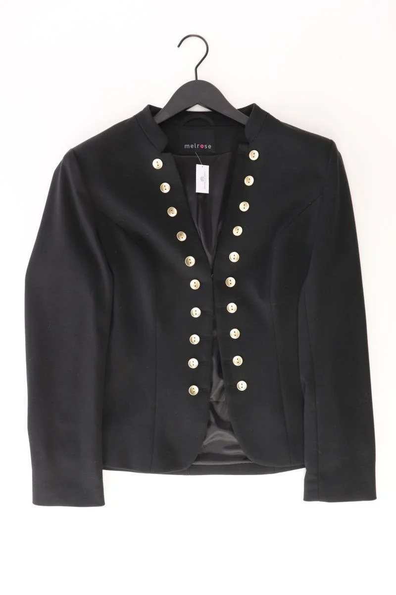 Melrose Regular Blazer Gr. 44 schwarz aus Polyester