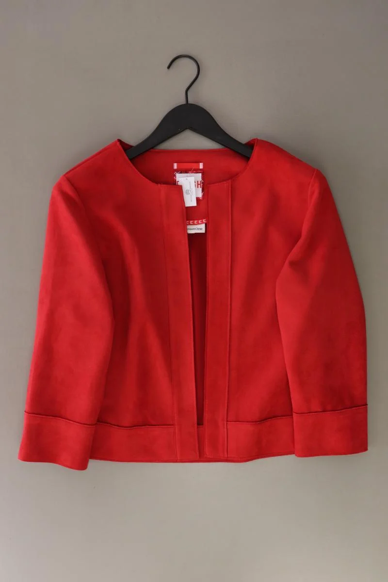 Street One Regular Blazer Gr. 40 rot aus Polyester