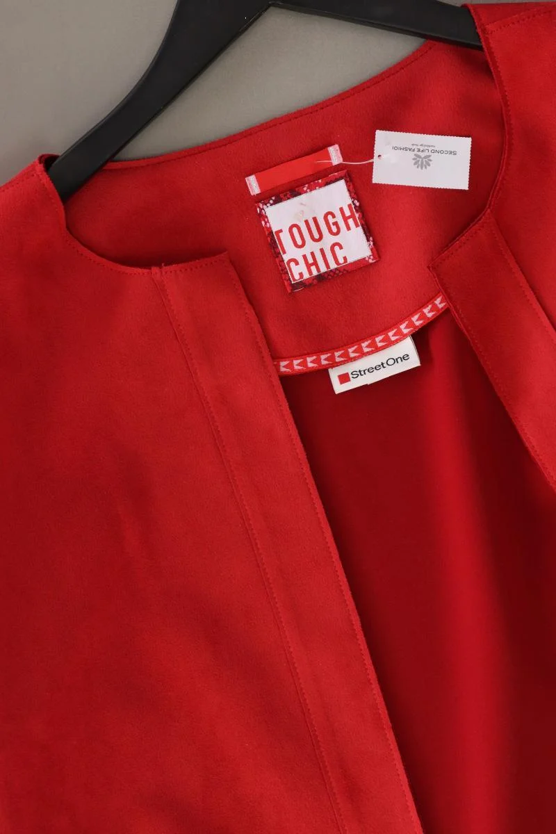 Street One Regular Blazer Gr. 40 rot aus Polyester