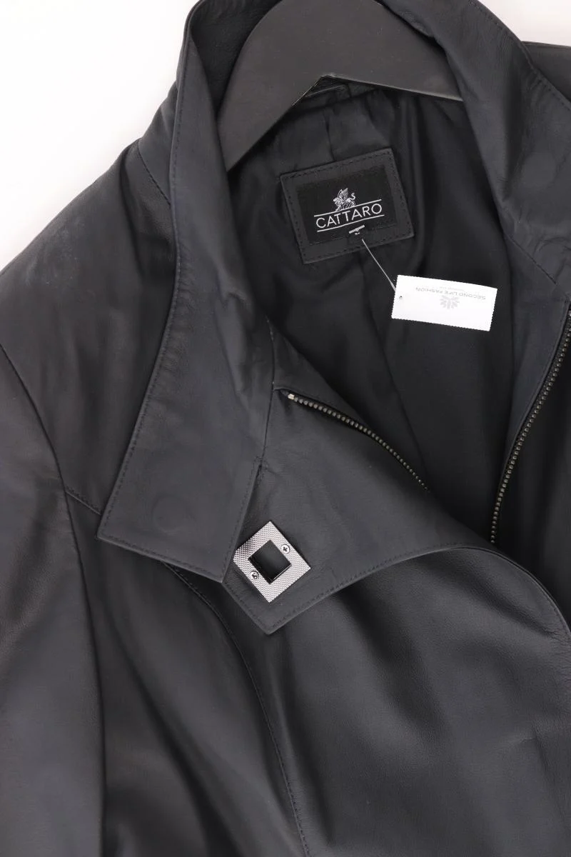 Cattaro Lederjacke Gr. L Vintage schwarz