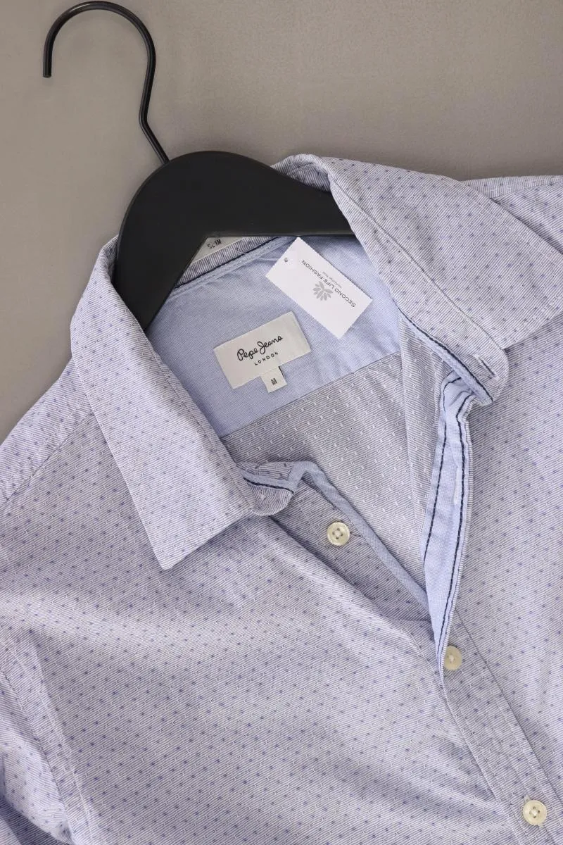 Pepe Jeans Langarmhemd für Herren Gr. M blau aus Baumwolle