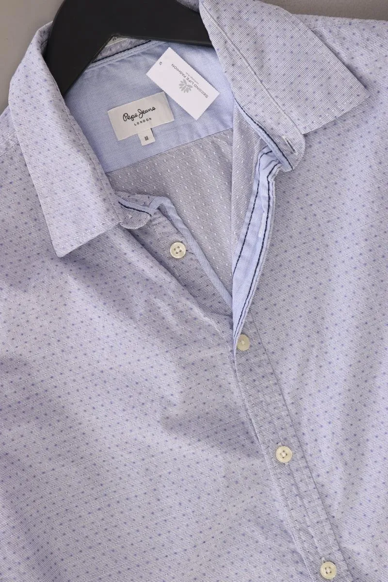 Pepe Jeans Langarmhemd für Herren Gr. M blau aus Baumwolle