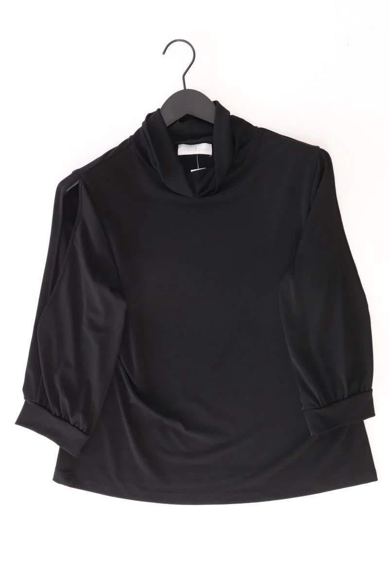 Pfeffinger Regular Shirt Gr. 44 3/4 Ärmel schwarz aus Polyester