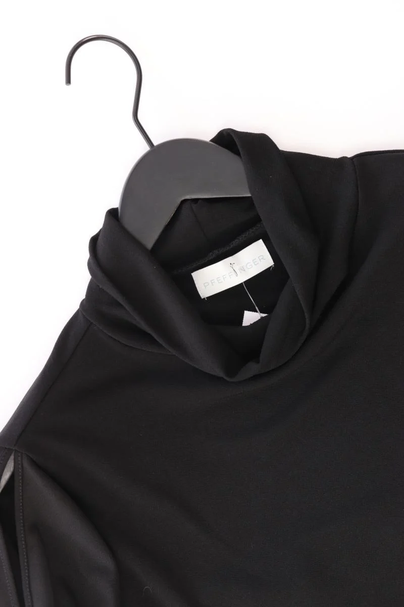 Pfeffinger Regular Shirt Gr. 44 3/4 Ärmel schwarz aus Polyester