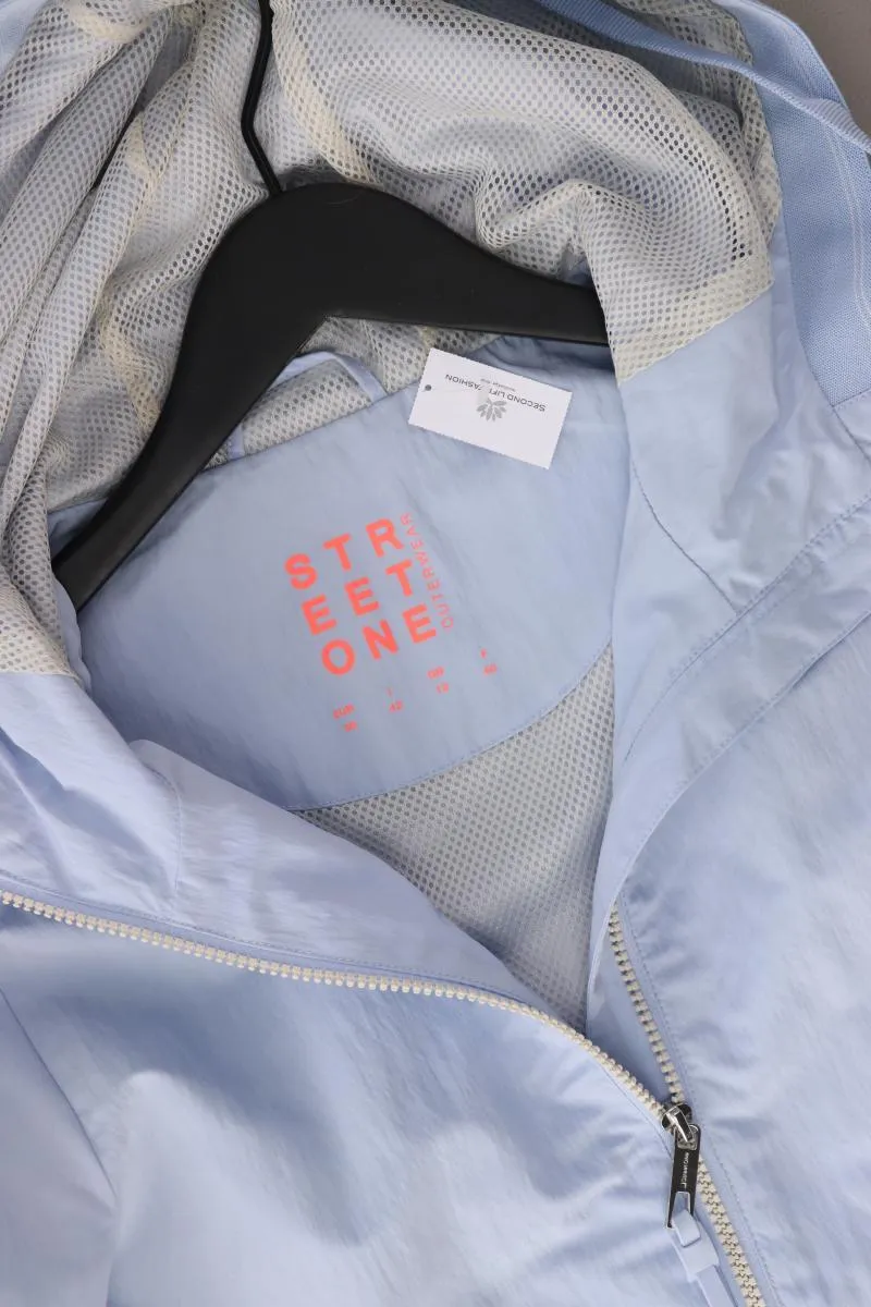 Street One Kapuzenjacke Gr. 38 blau aus Polyester