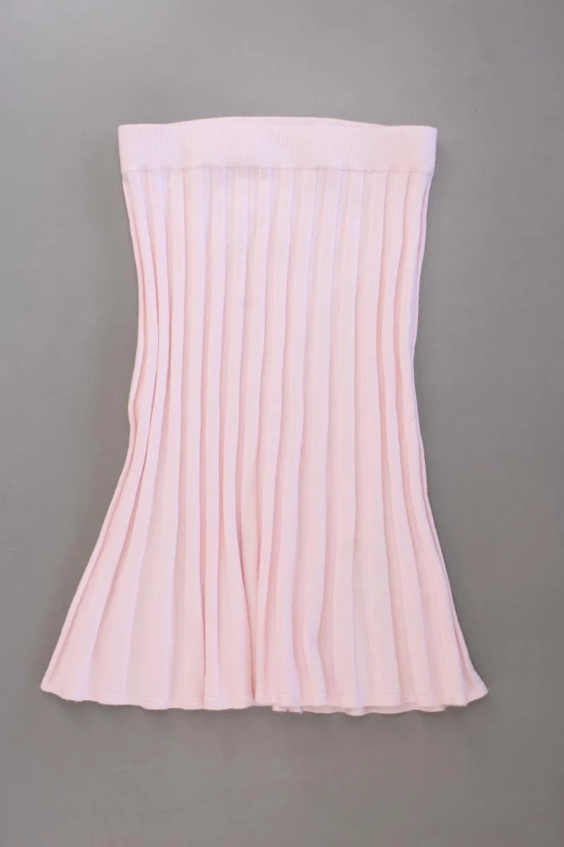 Sienna Strickrock Gr. XS neuwertig rosa aus Viskose