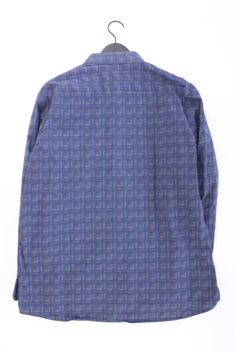 Eterna Langarmhemd für Herren Gr. XXL blau