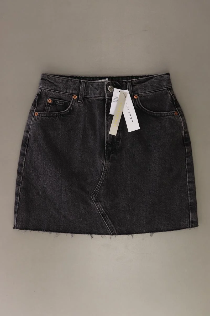 Topshop Jeansrock Gr. 34 neu mit Etikett Neupreis: 36,99€! grau aus Baumwolle