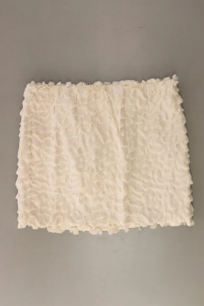 H&M Rock Gr. 38 creme aus Polyester