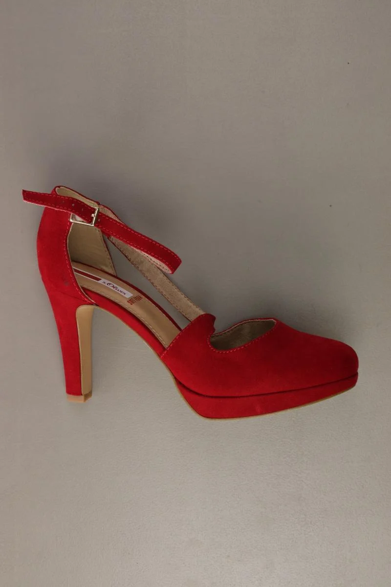 s.Oliver Pumps Gr. 37 rot