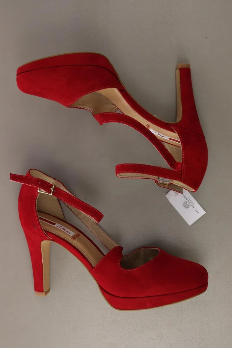 s.Oliver Pumps Gr. 37 rot