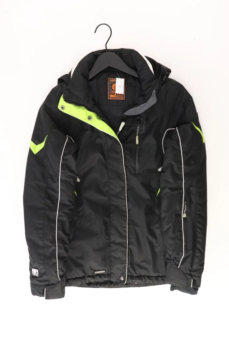Iguana Kapuzenjacke Gr. 38 schwarz aus Polyester