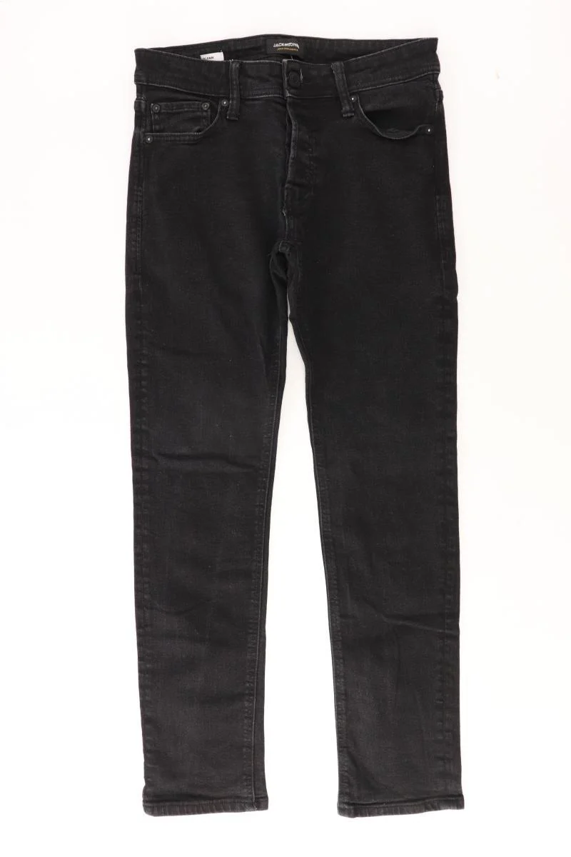 Jack & Jones Straight Jeans für Herren Gr. W29/L32 schwarz aus Baumwolle