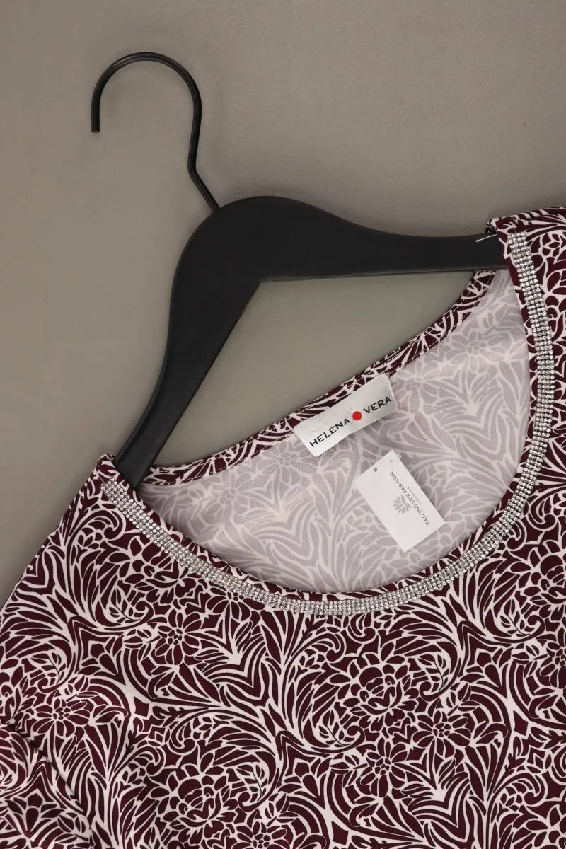 Helena Vera Printshirt Gr. 50 Kurzarm lila aus Polyester