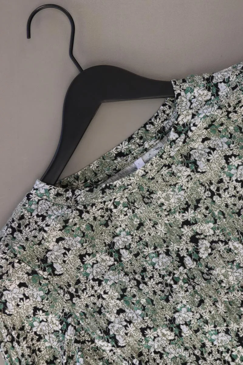 Hollys Kleid Gr. S mit Blumenmuster Langarm grün aus Polyester