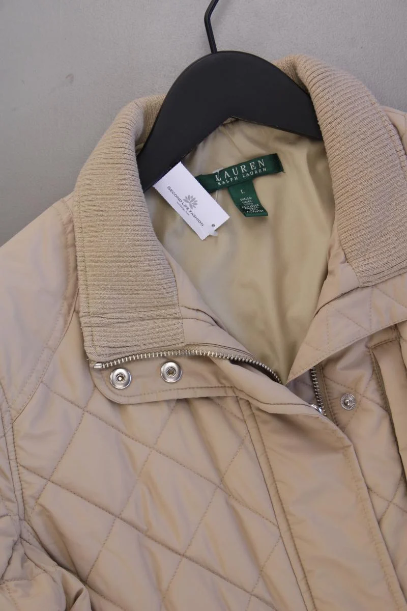 Polo Ralph Lauren Steppjacke Gr. L creme aus Polyester