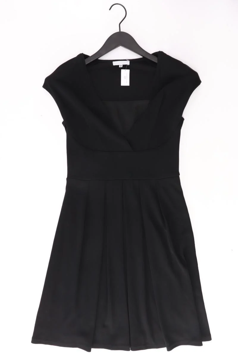 Pedro Novo Kleid Gr. 38 Kurzarm schwarz aus Polyester