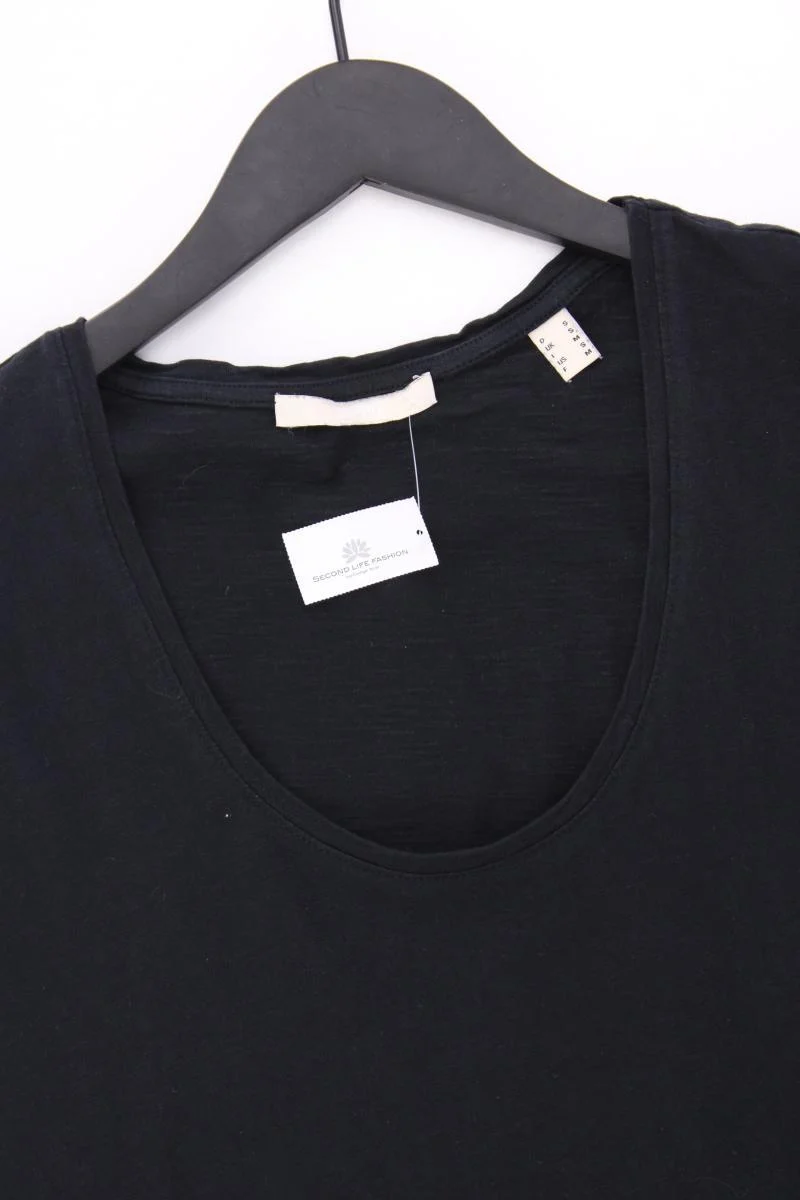 Esprit T-Shirt Gr. S Kurzarm schwarz aus Baumwolle