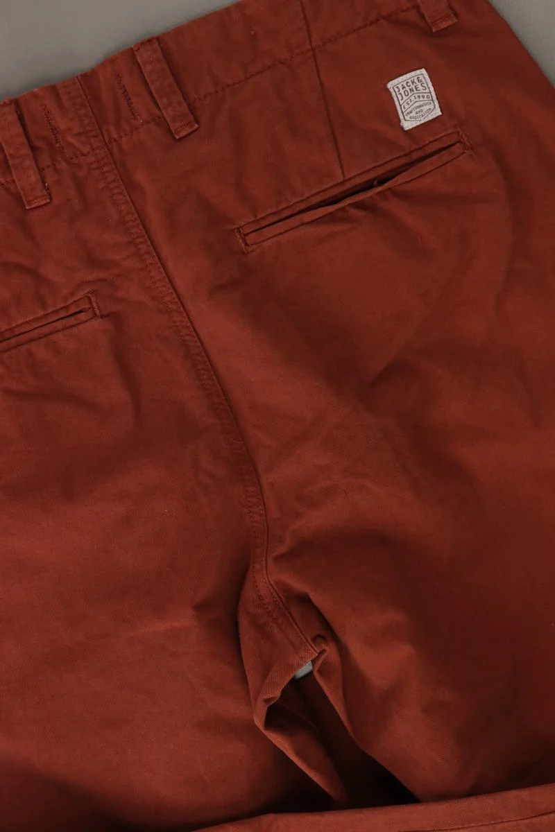 Jack & Jones Chinohose für Herren Gr. W30/L32 orange aus Baumwolle