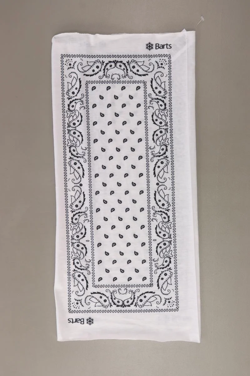 BARTS Tuch mit Paisleymuster weiß aus Baumwolle