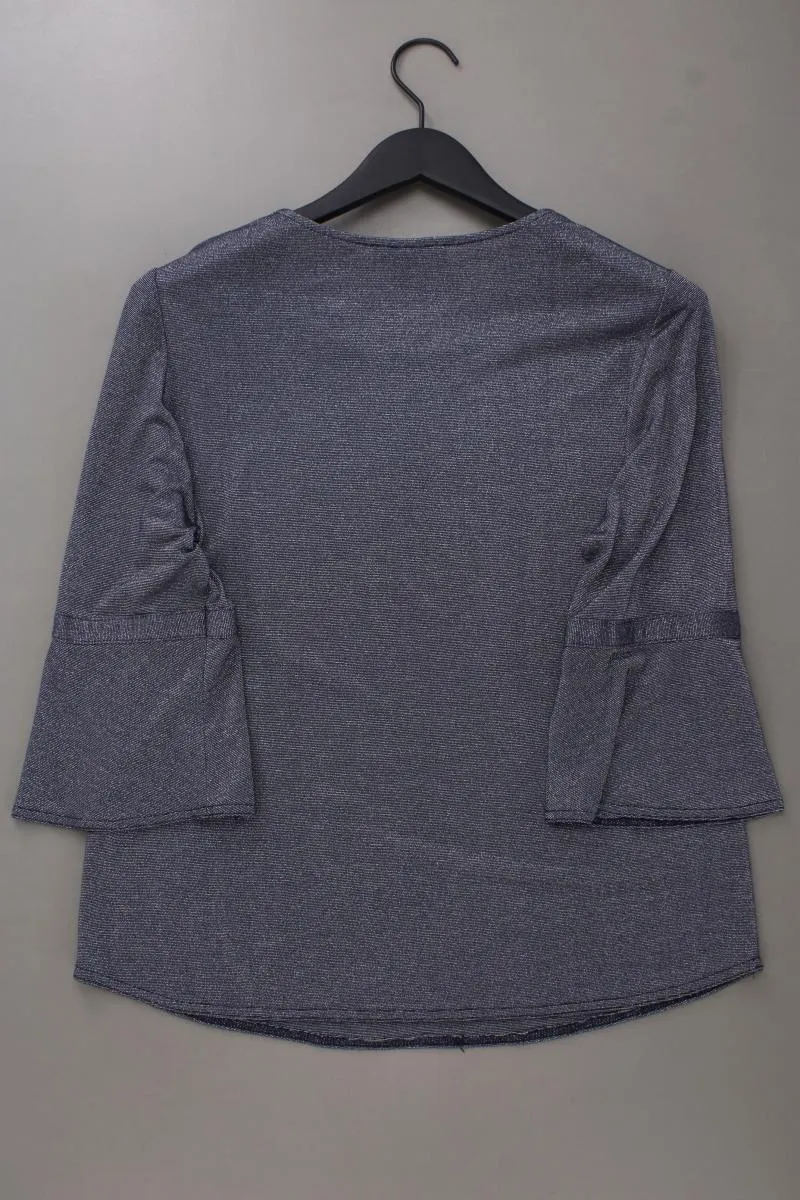 Himmelblau Classic Shirt Gr. 42 neu mit Etikett 3/4 Ärmel mit Glitzer