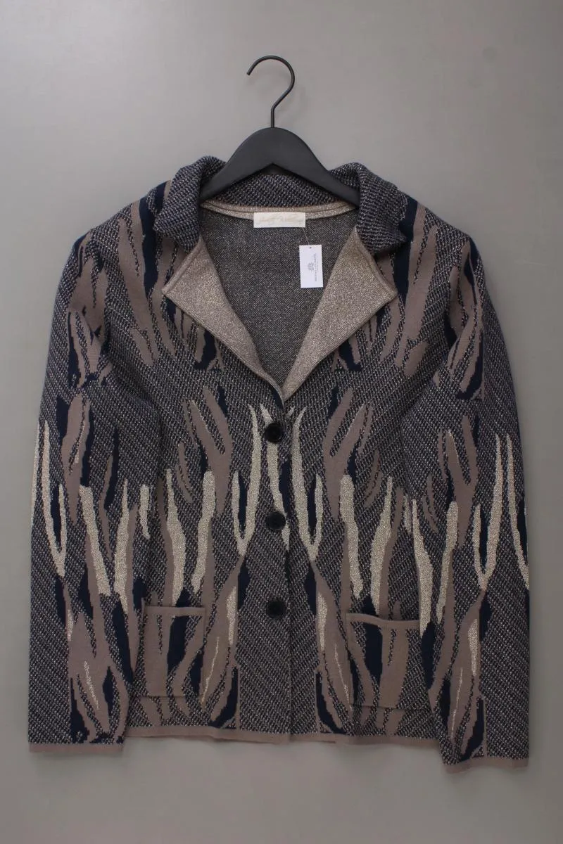Judith Williams Classic Blazer Gr. 42 mit Glitzer gold aus Viskose