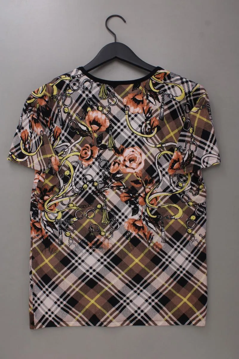 Ovanti Printshirt Gr. 42 neu mit Etikett Kurzarm mehrfarbig aus Viskose