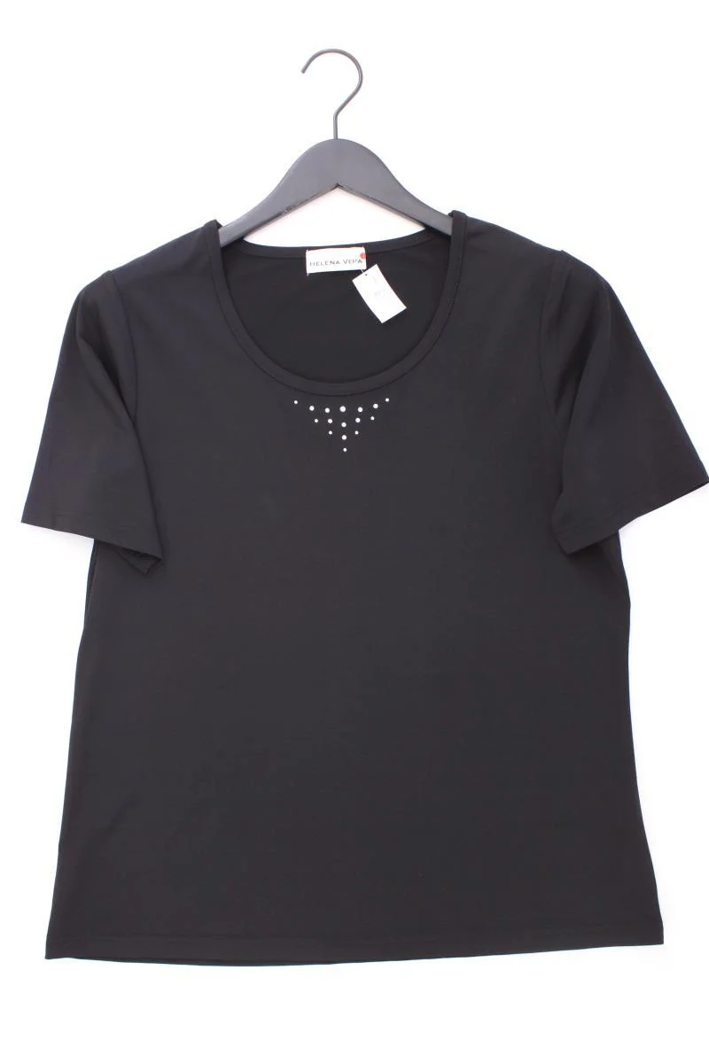 Helena Vera T-Shirt Gr. Kurzgröße 21 Kurzarm schwarz aus Polyester