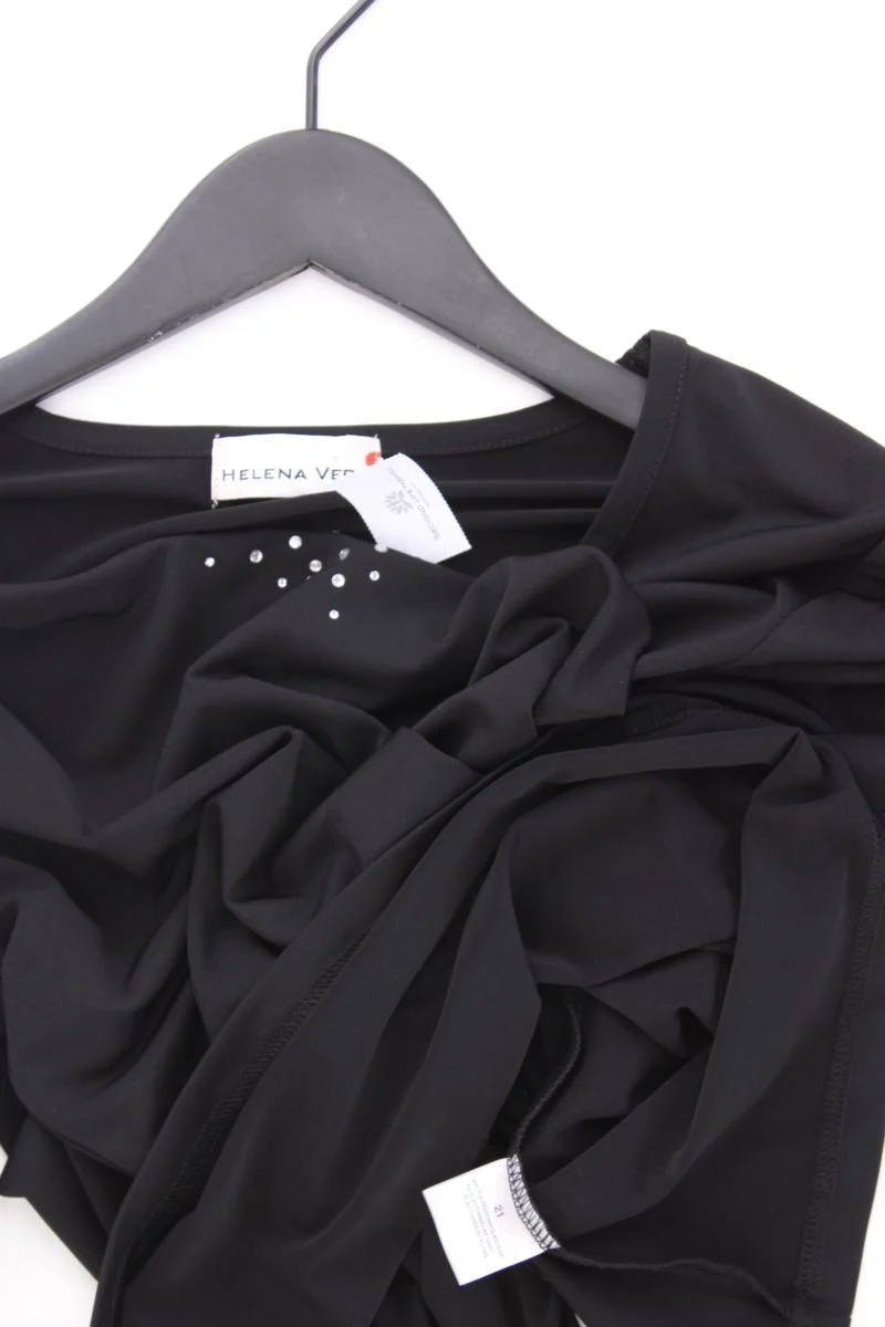 Helena Vera T-Shirt Gr. Kurzgröße 21 Kurzarm schwarz aus Polyester