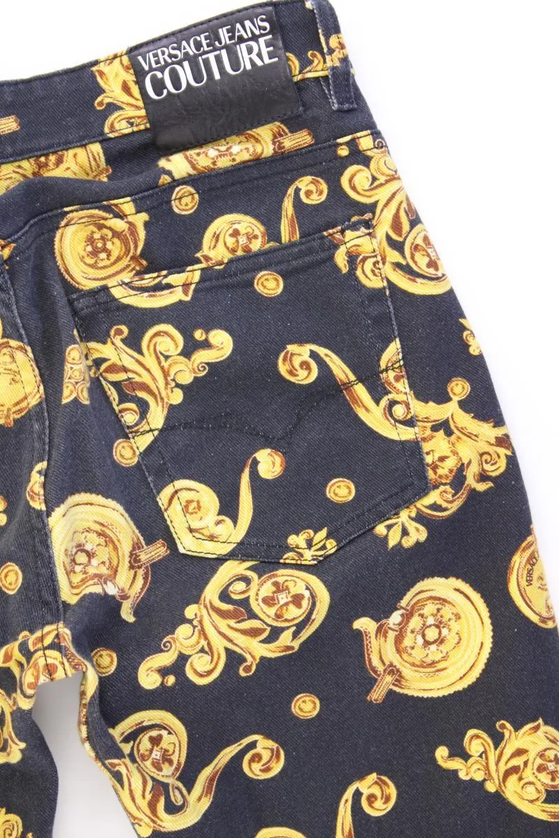 Versace Jeans Hose Gr. W29 Vintage grau aus Baumwolle