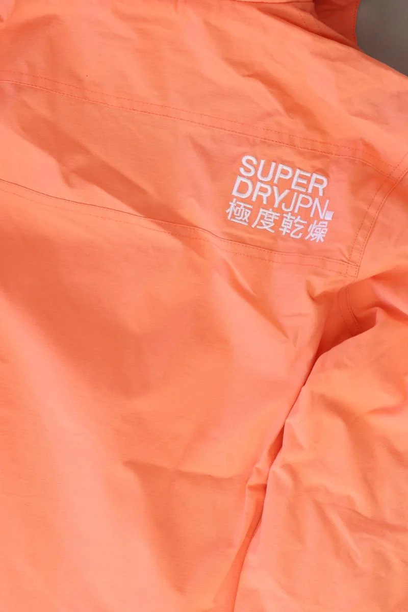Superdry Regular Jacke Gr. L neuwertig orange aus Baumwolle