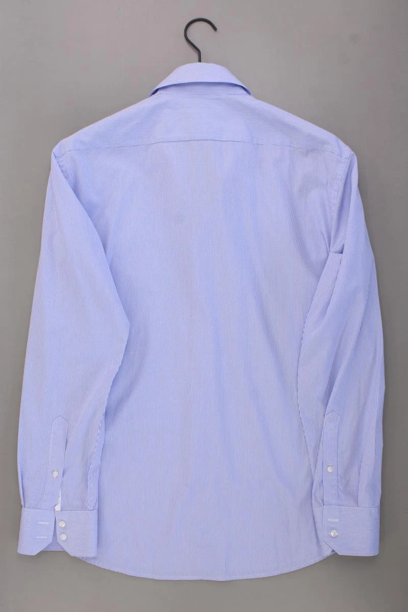 BOSS by Hugo Boss Langarmhemd für Herren Gr. Hemdgröße 43 gestreift blau