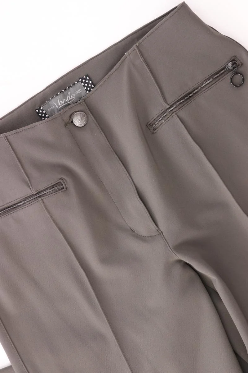 Vanilia Stoffhose Gr. 34 grau aus Polyamid