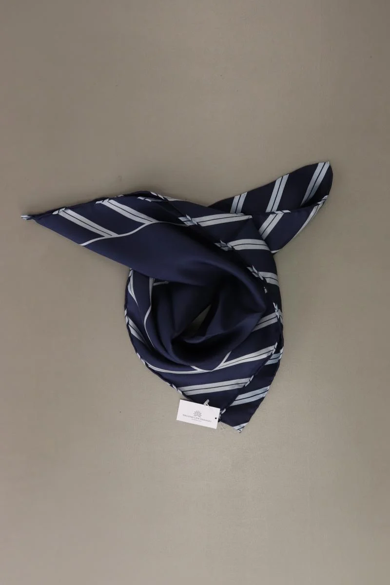 Seidentuch neuwertig blau