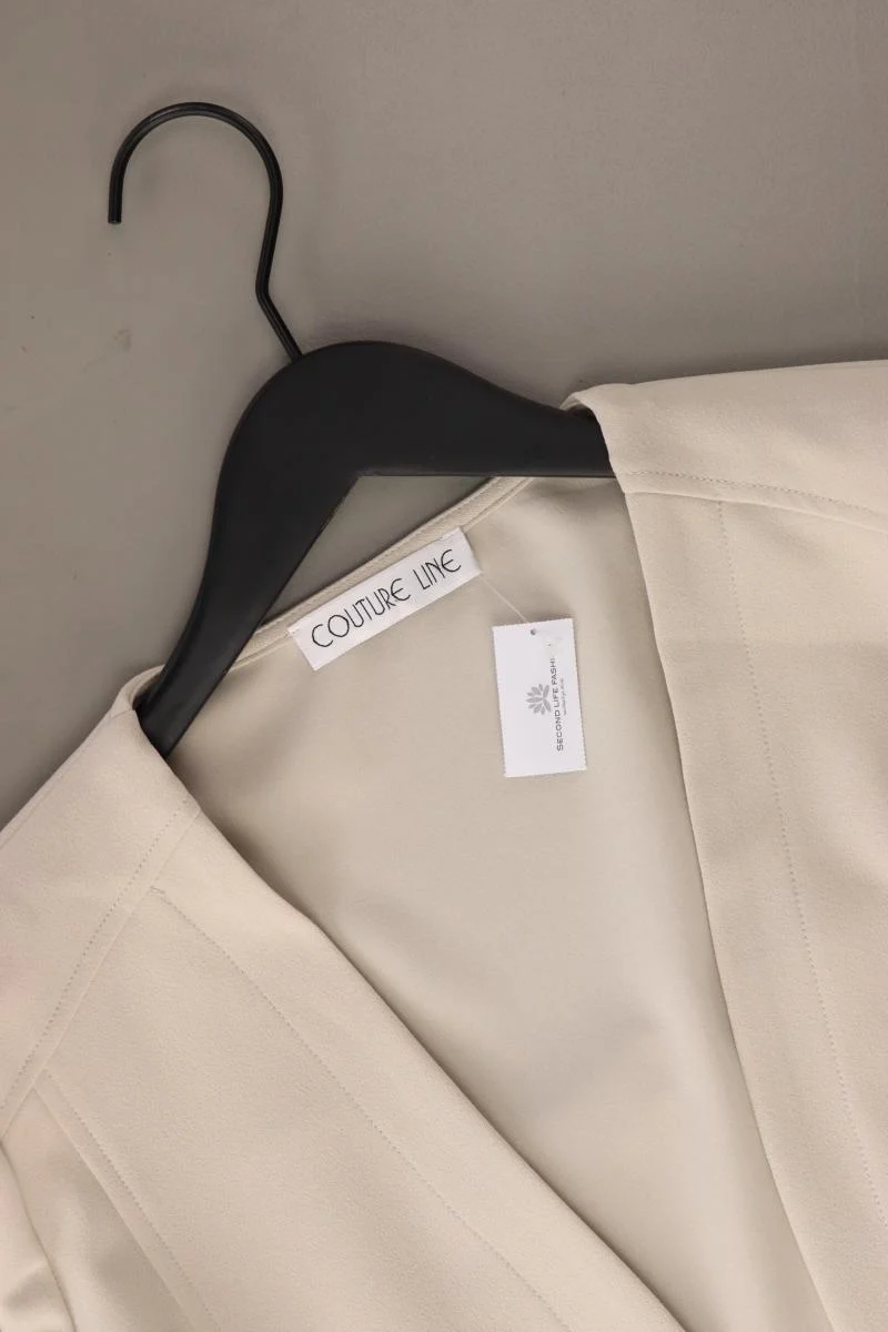 Couture Line Dünner Mantel Gr. 40 3/4 Ärmel creme aus Polyester