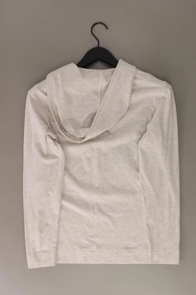 Brax Kapuzenshirt Gr. 38 Langarm creme aus Baumwolle