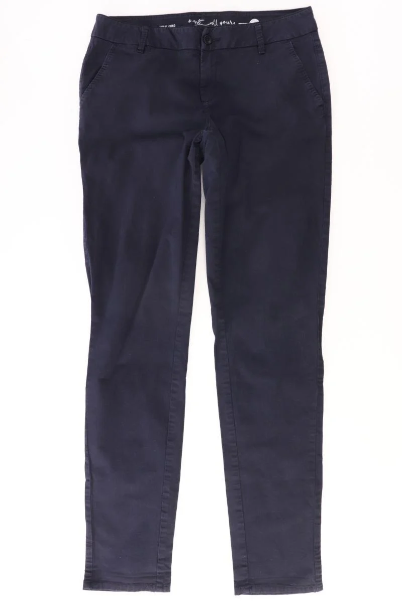 s.Oliver Hose Gr. 38/L34 blau aus Baumwolle