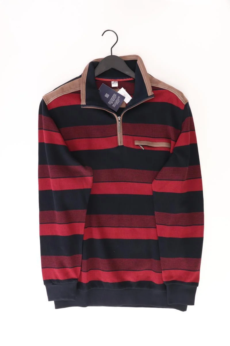Babista Langarmpullover für Herren Gr. 52 gestreift neu mit Etikett rot