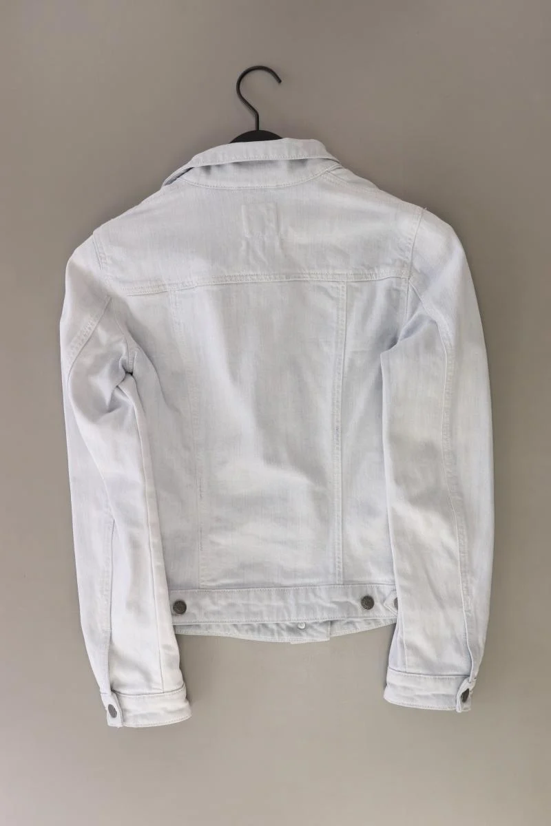 Esprit Übergangsjacke Gr. S blau aus Baumwolle