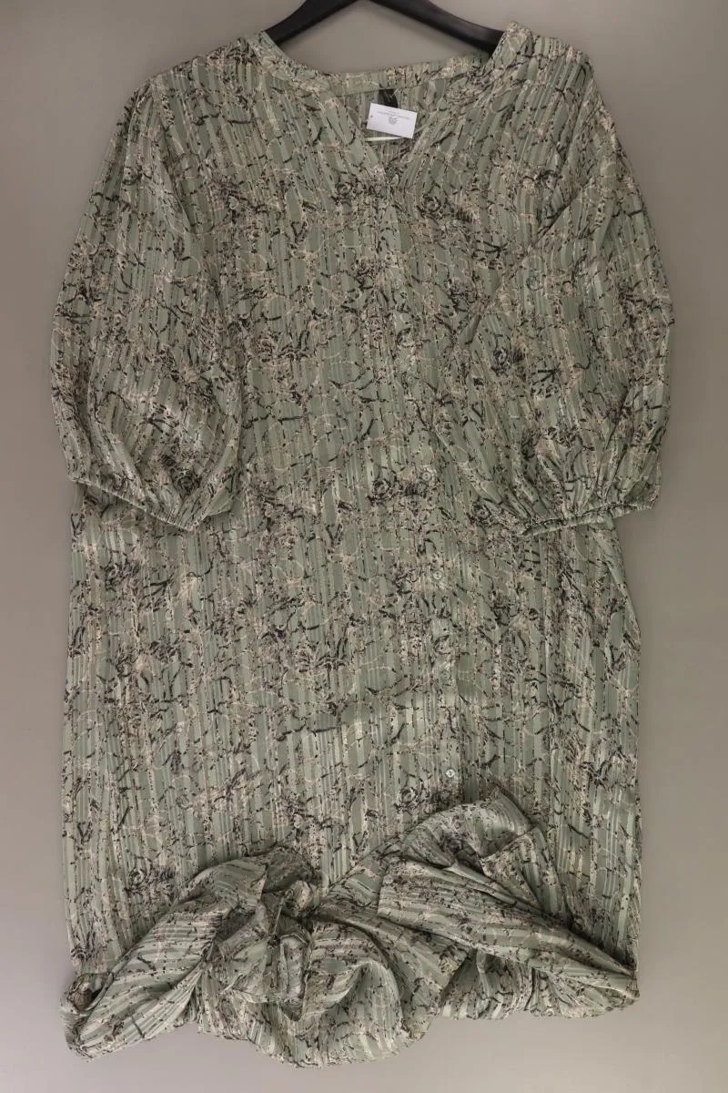 soyaconcept Midikleid Gr. XXL 3/4 Ärmel grün aus Polyester