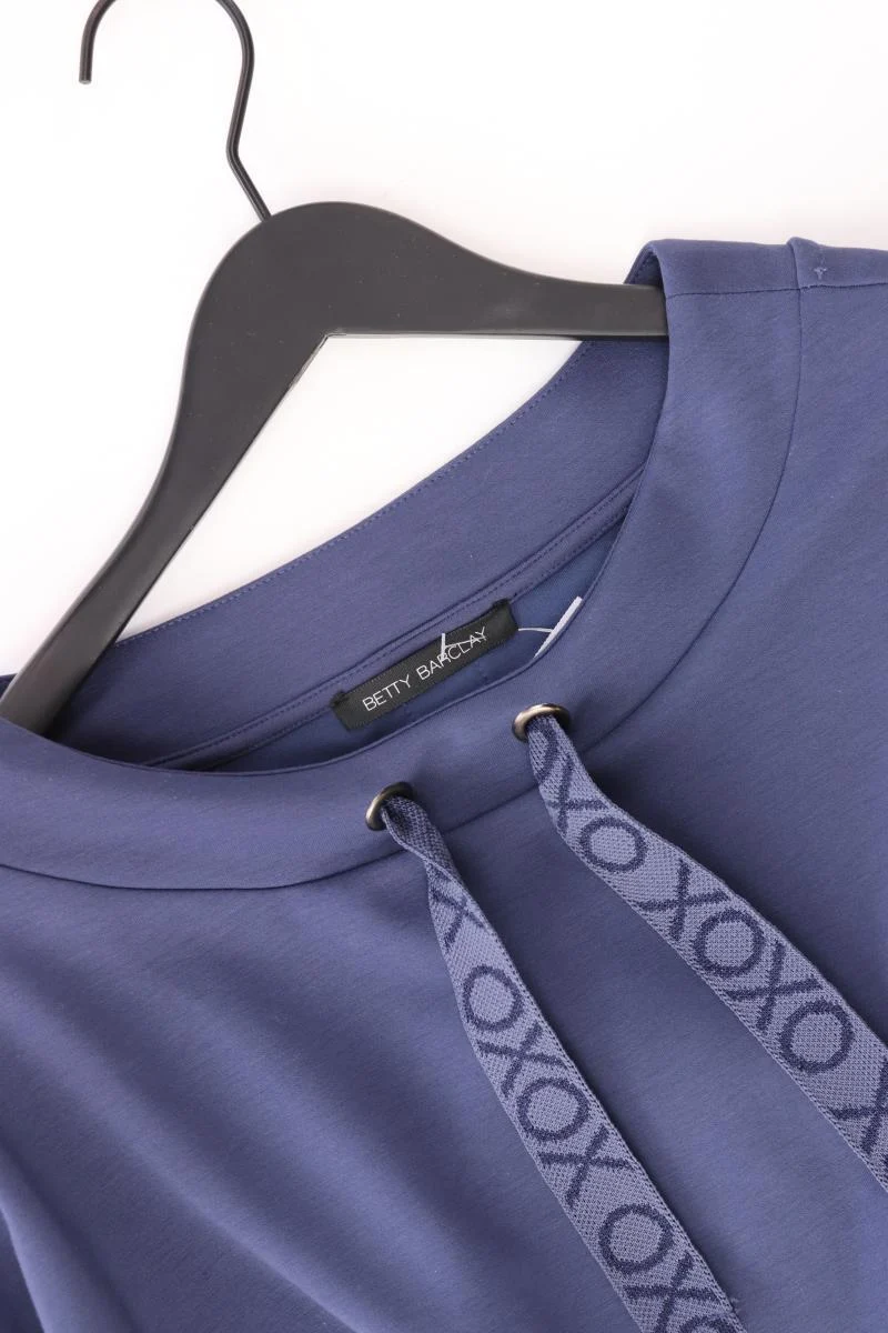 Betty Barclay Langarmkleid Gr. 48 neuwertig blau aus Viskose